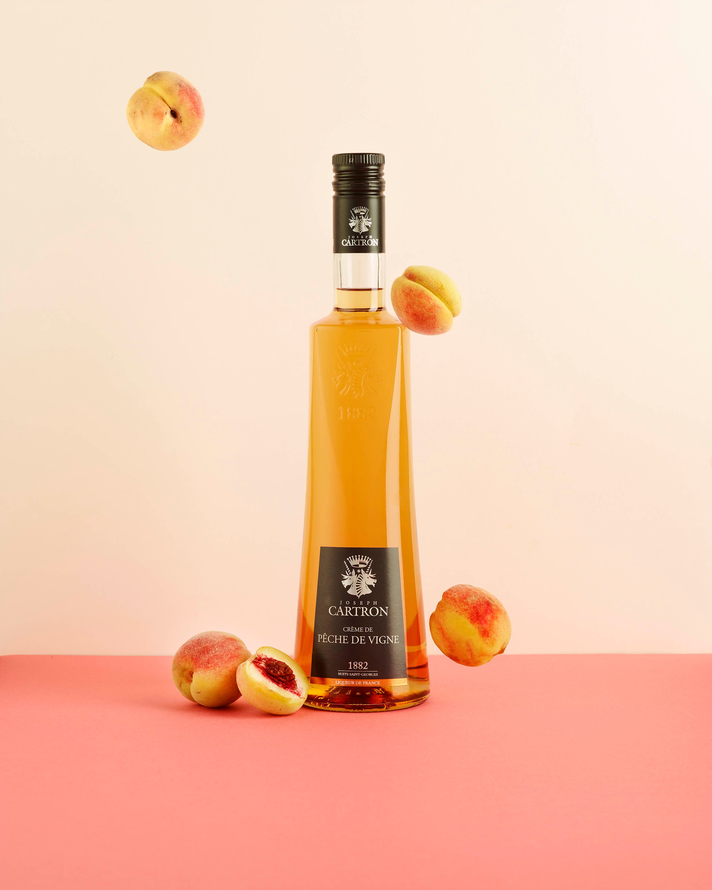 5 idées de cocktails à réaliser avec la Crème de Pêche de Vigne Joseph Cartron