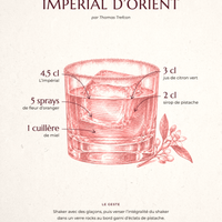 Recette du cocktail Impérial d’Orient à L’Impérial, par Thomas Trefcon