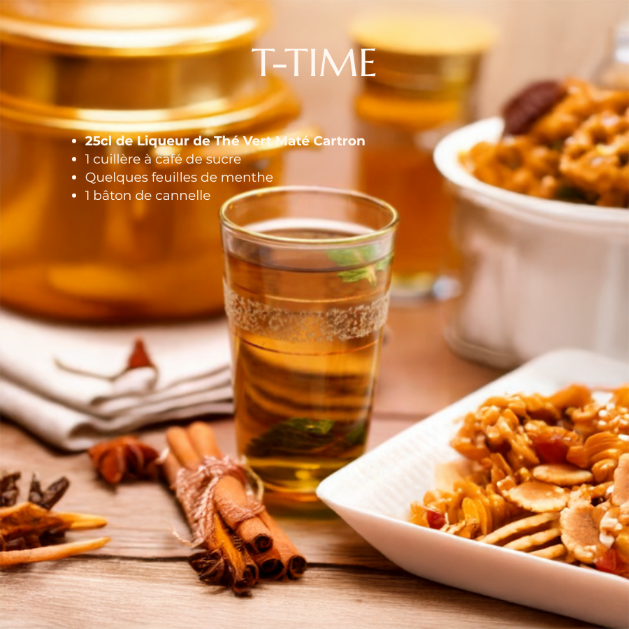 LIQUEUR DE THÉ VERT MATE JOSEPH CARTRON