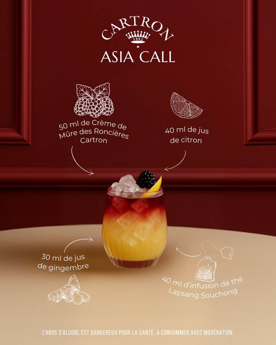 CRÈME DE MÛRE DES RONCIÈRES JOSEPH CARTRON