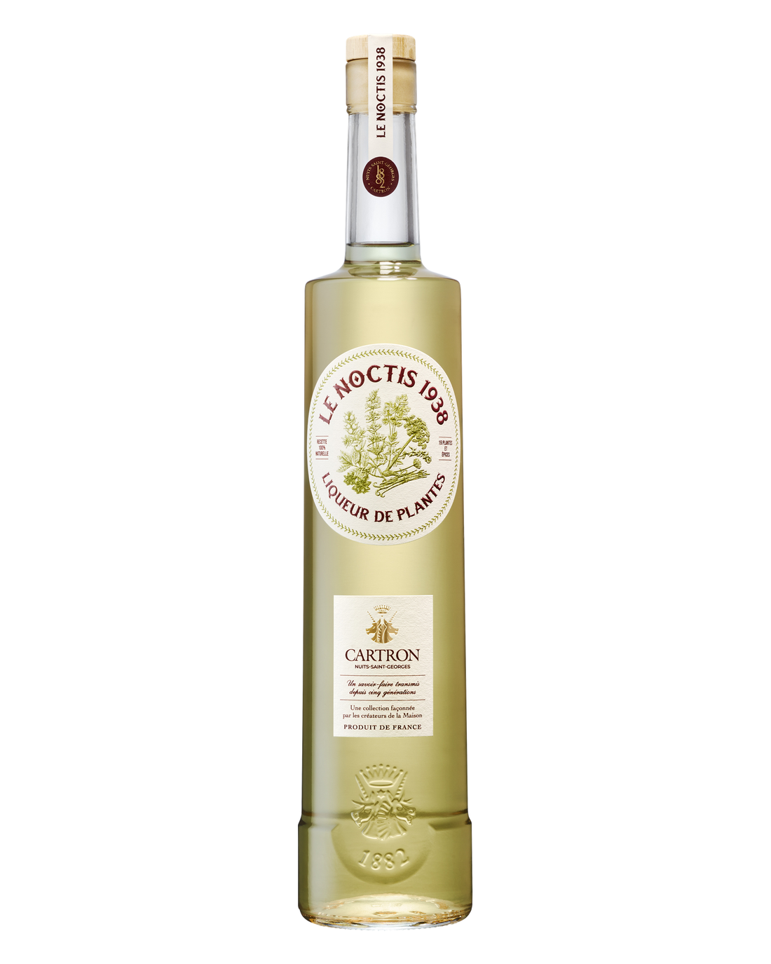 Le Noctis 1938, liqueur de plantes Maison Cartron, bouteille 70 cl