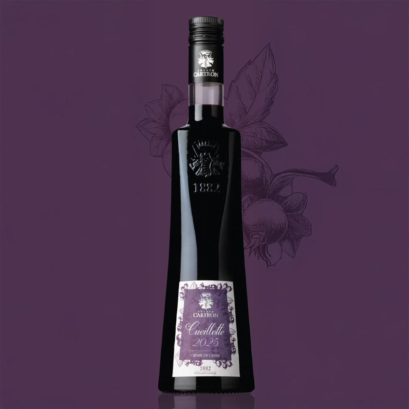 CRÈME DE CASSIS CUEILLETTE 2025 JOSEPH CARTRON