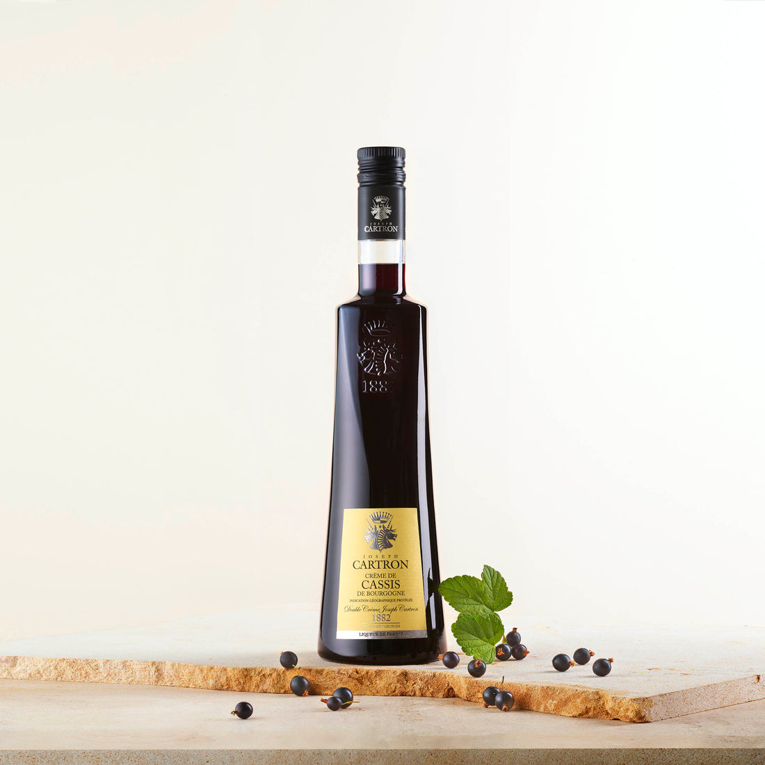 CRÈME DE CASSIS DE BOURGOGNE DOUBLE CRÈME JOSEPH CARTRON IGP