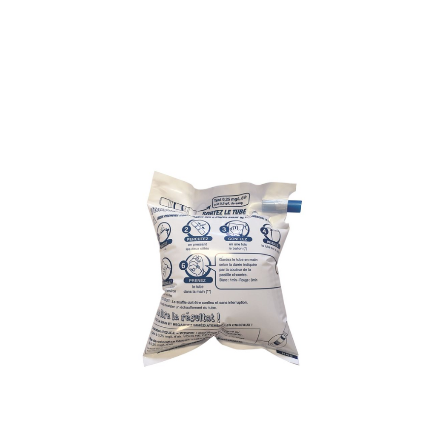 Ethylotest chimique jetable