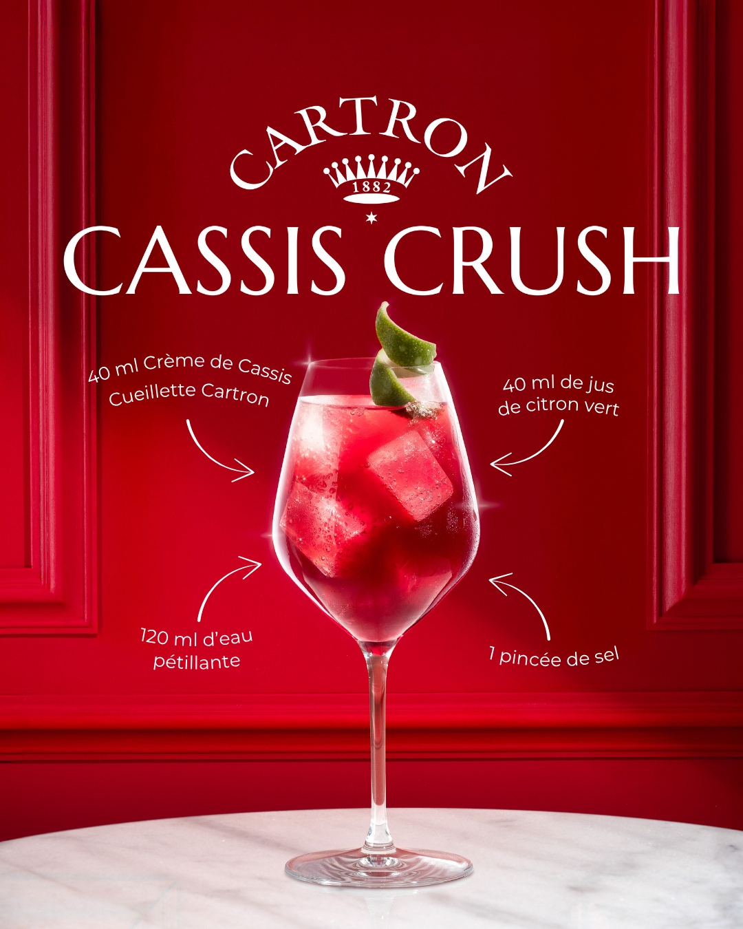 CRÈME DE CASSIS CUEILLETTE 2025 JOSEPH CARTRON