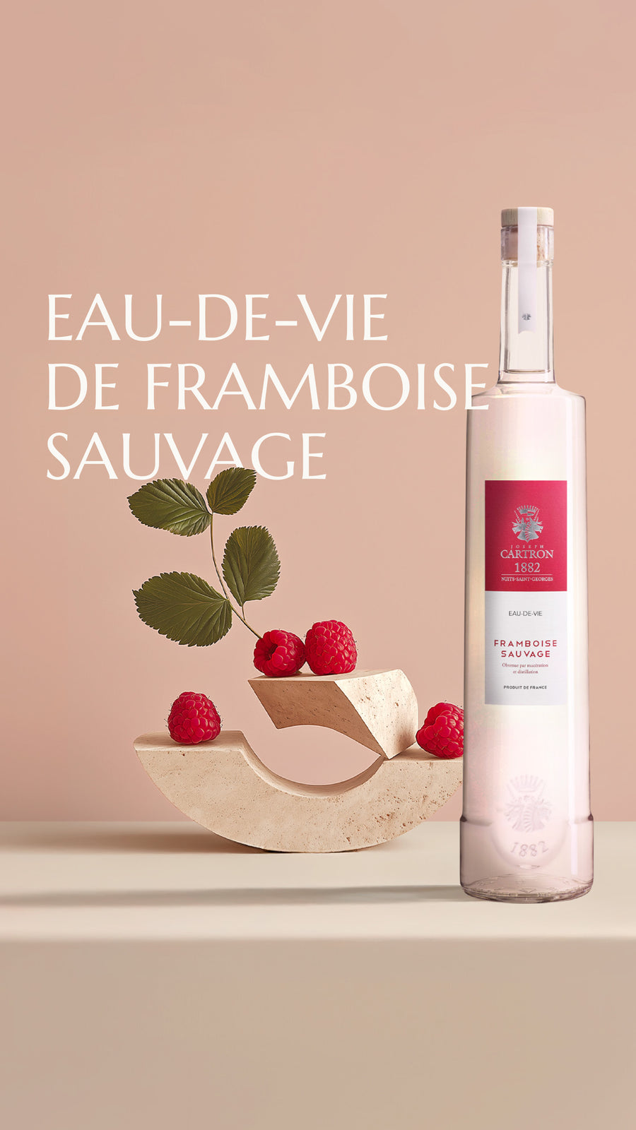 EAU-DE-VIE DE FRAMBOISE SAUVAGE JOSEPH CARTRON
