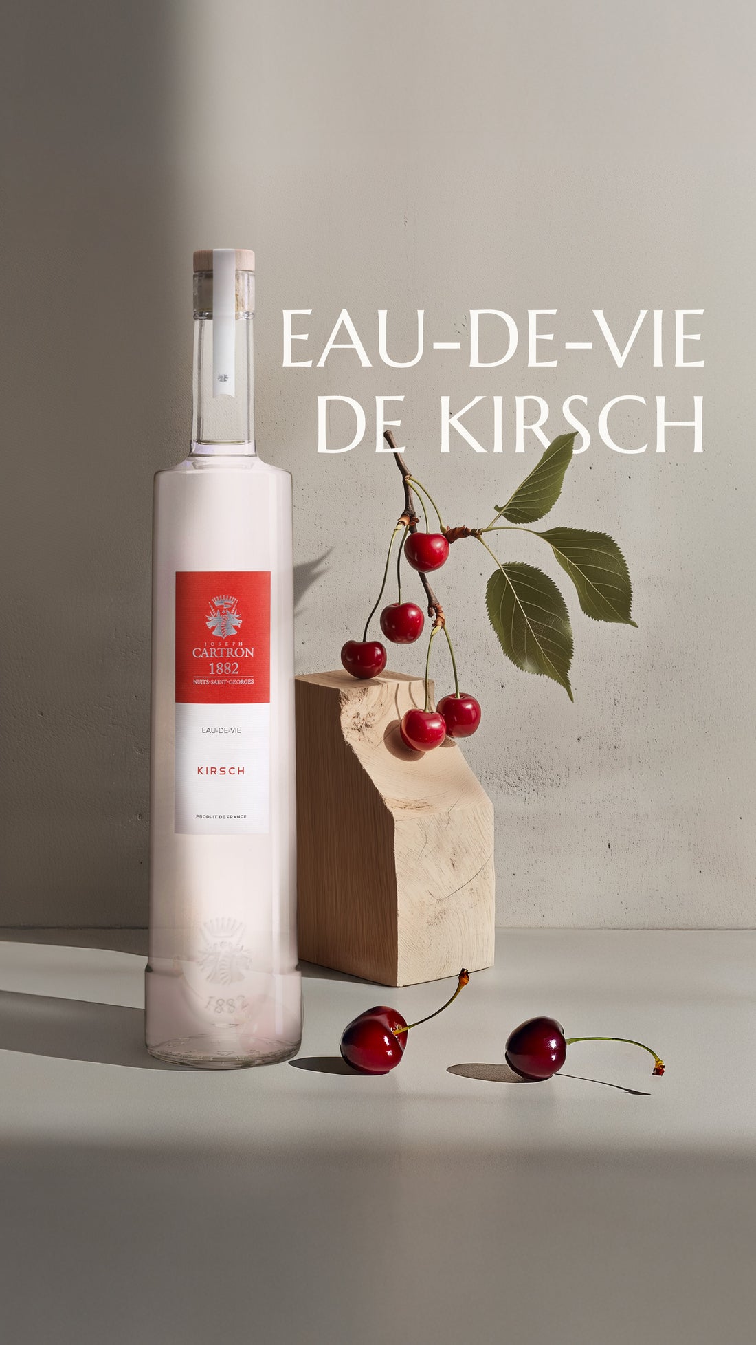 EAU-DE-VIE DE KIRSCH JOSEPH CARTRON