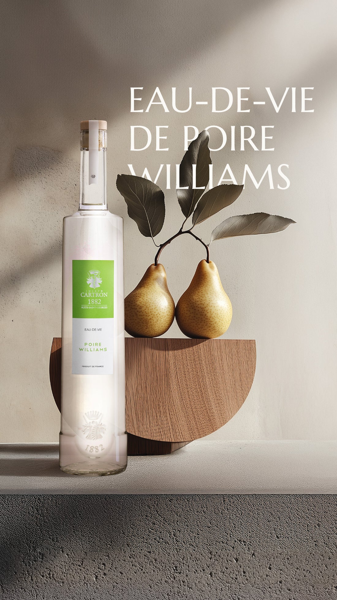 EAU-DE-VIE DE POIRE WILLIAMS JOSEPH CARTRON