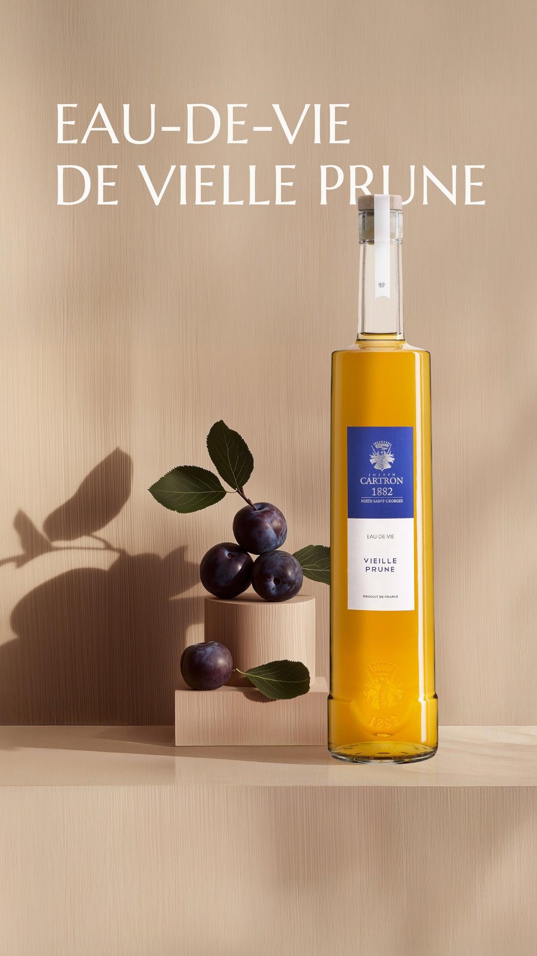 EAU-DE-VIE DE VIEILLE PRUNE JOSEPH CARTRON