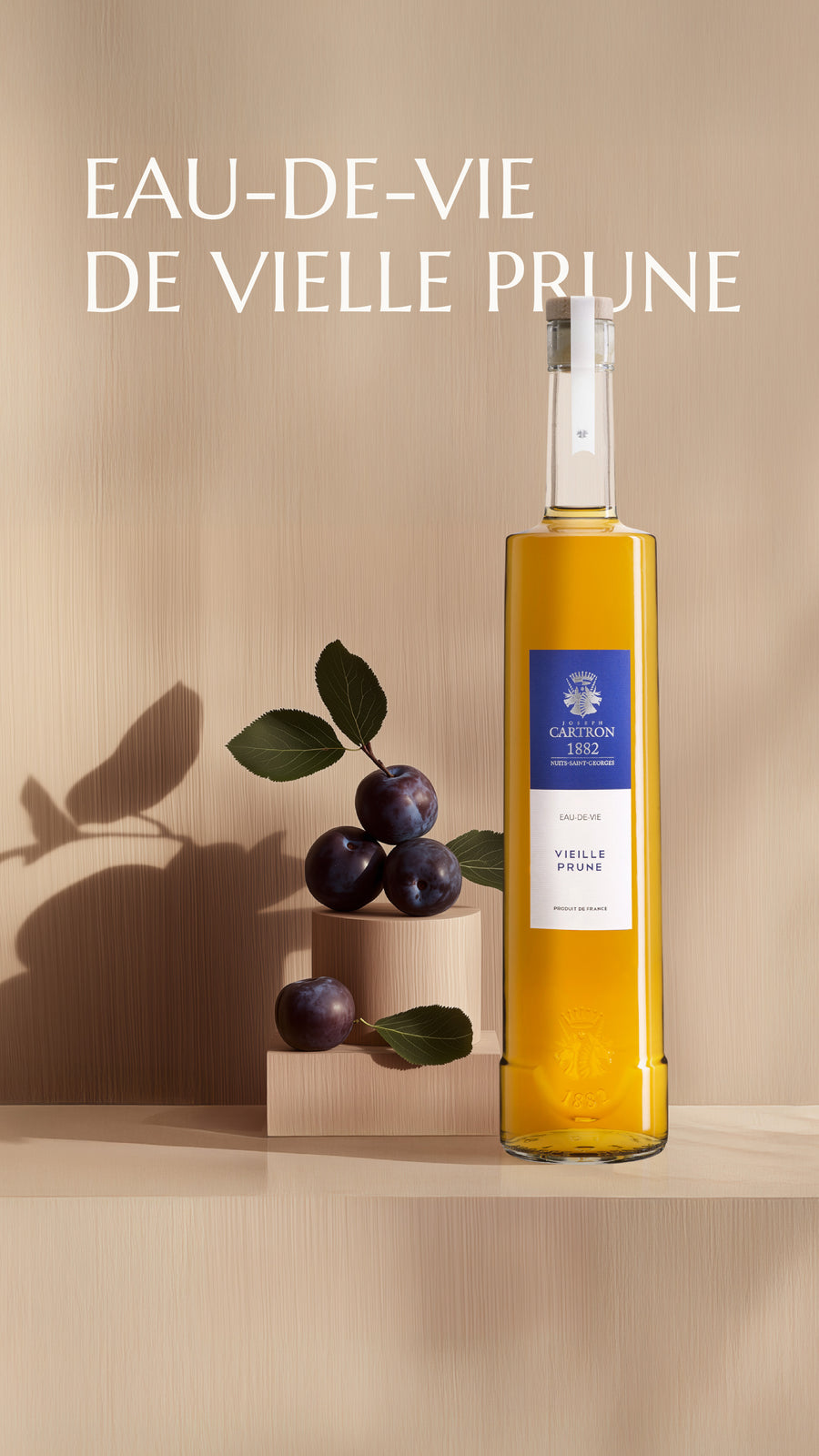 EAU-DE-VIE DE VIEILLE PRUNE JOSEPH CARTRON