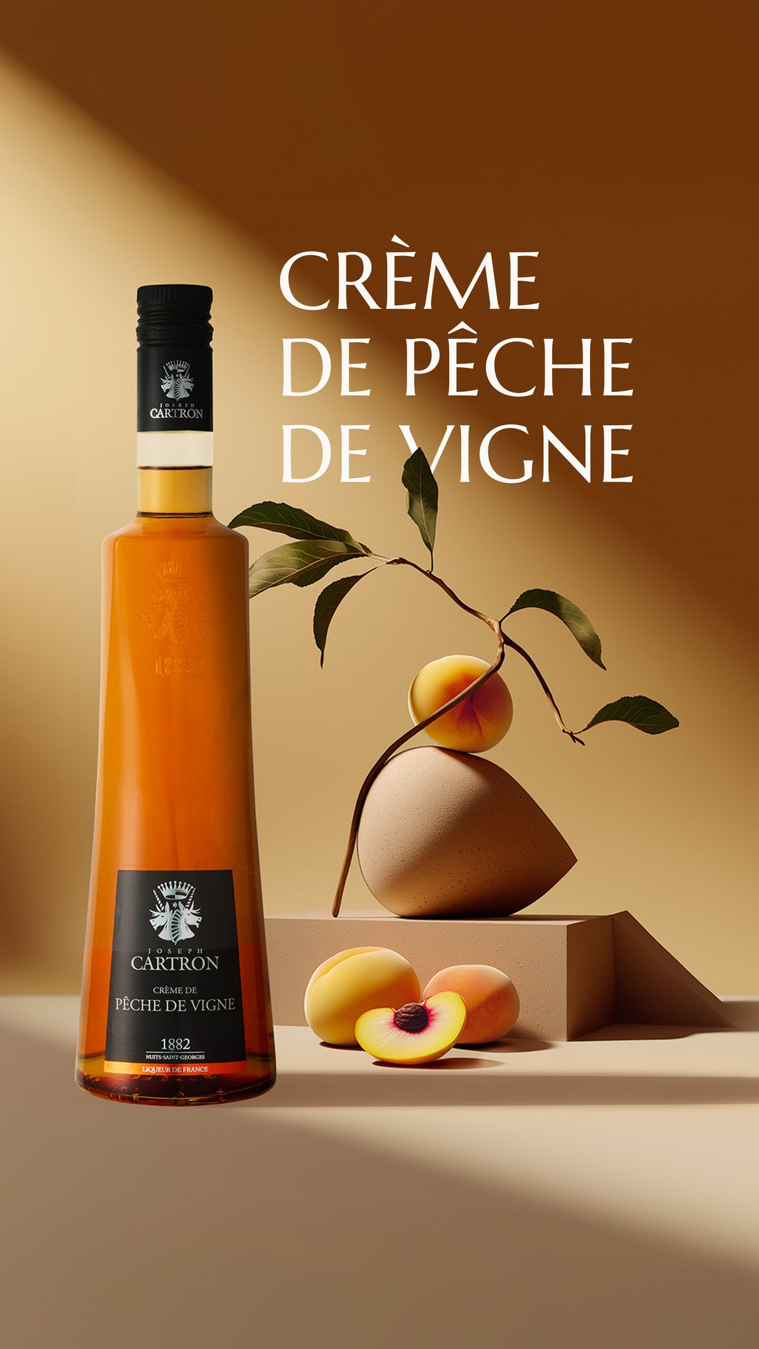 CRÈME DE PÊCHE DE VIGNE JOSEPH CARTRON