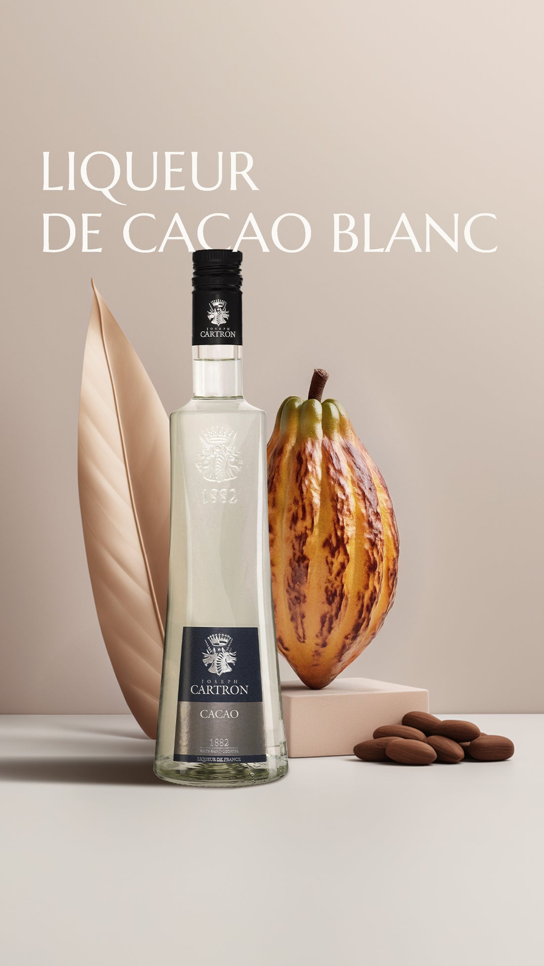 LIQUEUR DE CACAO BLANC JOSEPH CARTRON