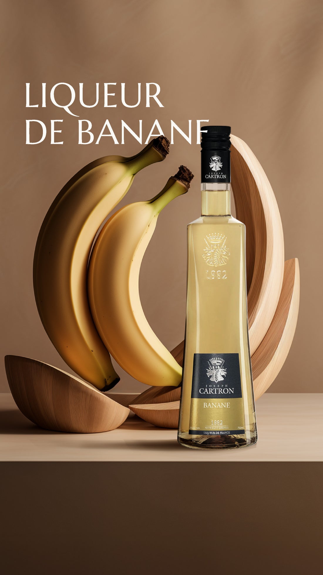 LIQUEUR DE BANANE JOSEPH CARTRON