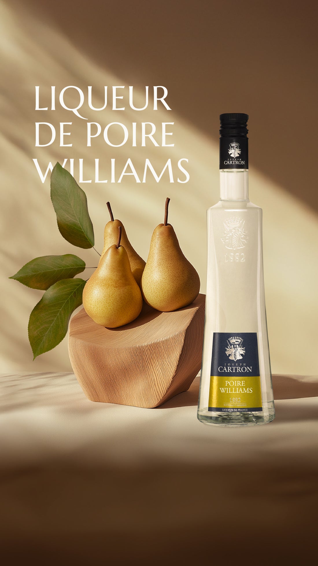 LIQUEUR DE POIRE WILLIAMS JOSEPH CARTRON