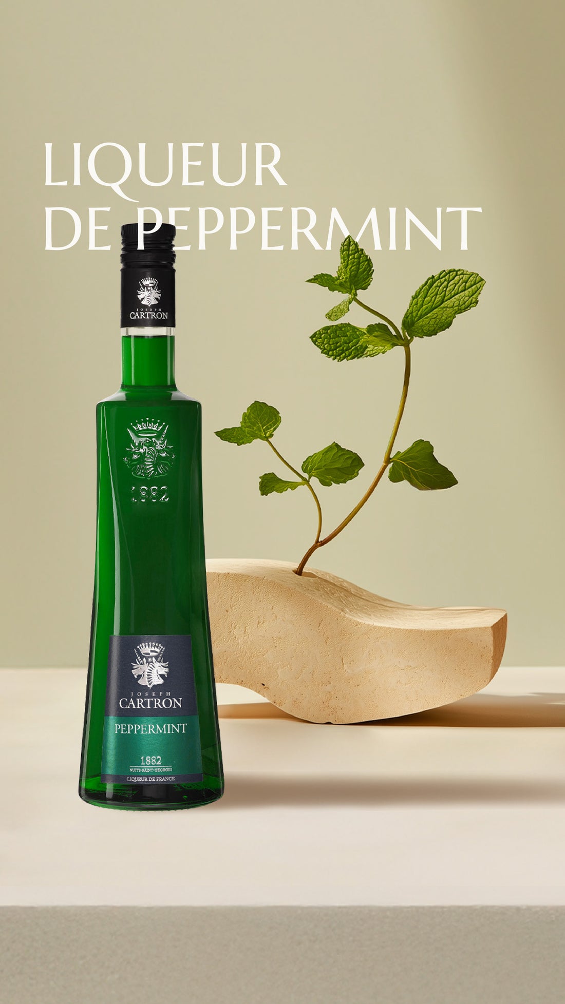 LIQUEUR DE PEPPERMINT VERT JOSEPH CARTRON