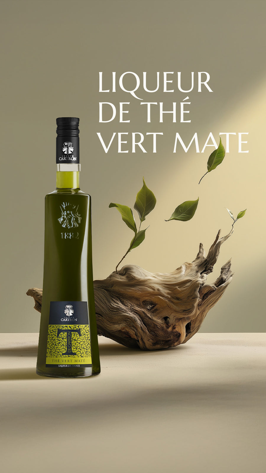 LIQUEUR DE THÉ VERT MATE JOSEPH CARTRON