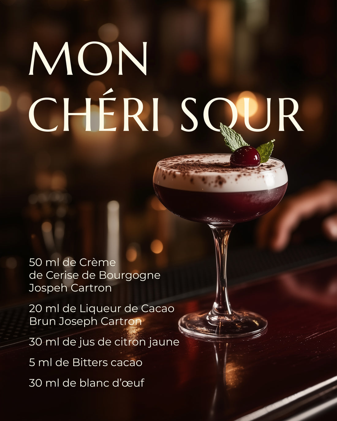 CRÈME DE CERISE JOSEPH CARTRON