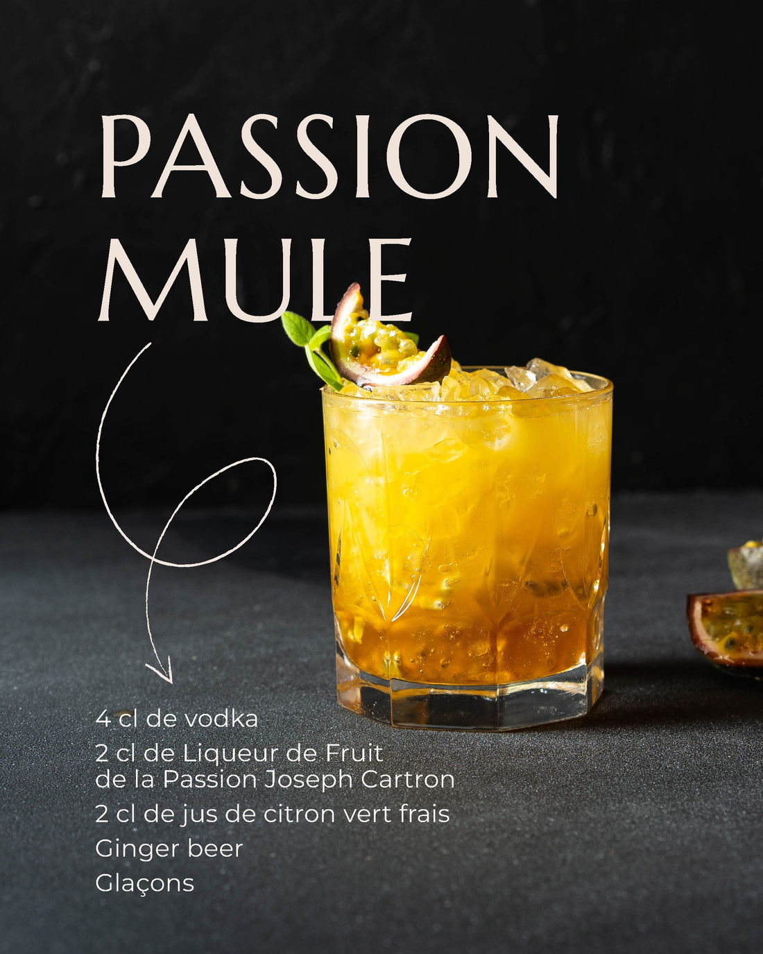 LIQUEUR DE FRUIT DE LA PASSION