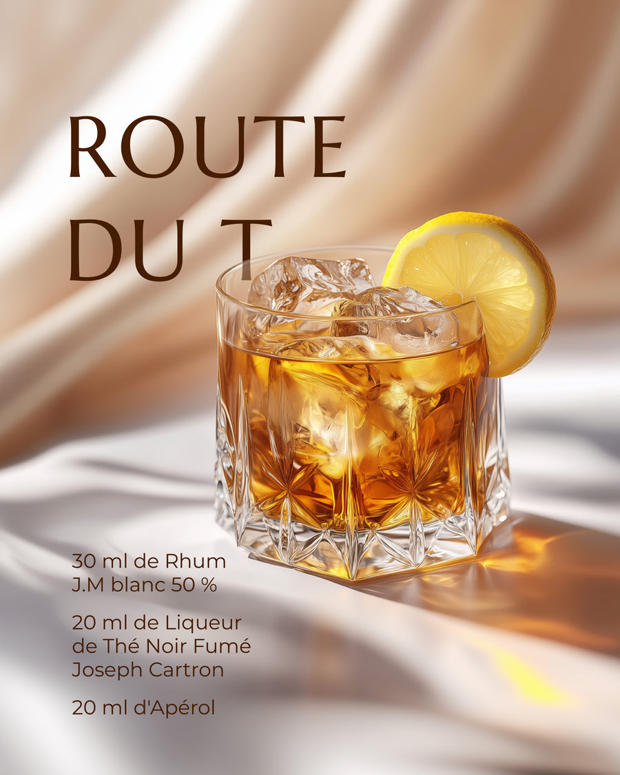 LIQUEUR DE THÉ NOIR FUMÉ JOSEPH CARTRON