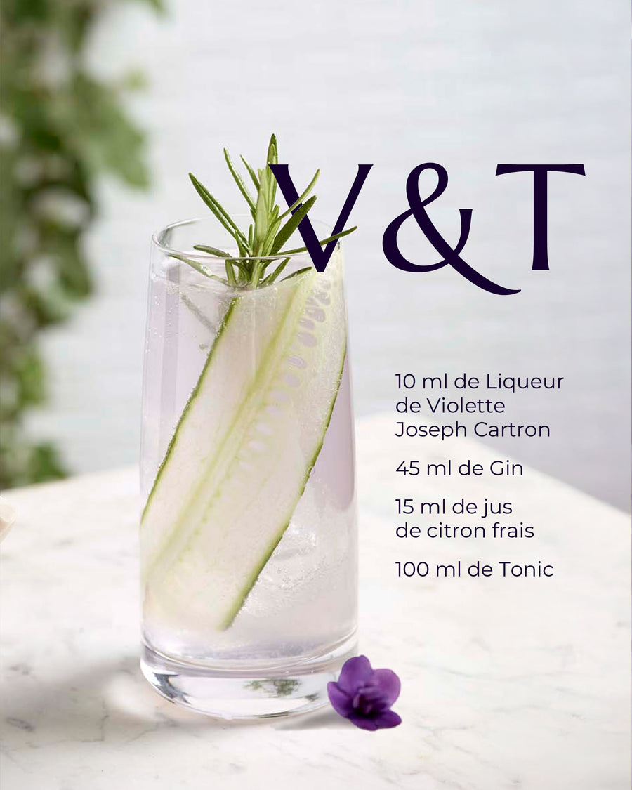 LIQUEUR DE VIOLETTE JOSEPH CARTRON