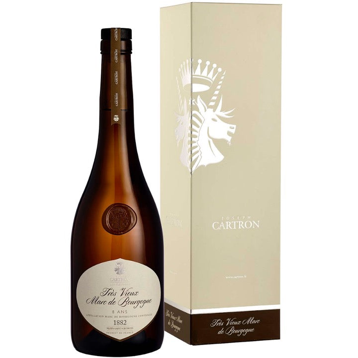 TRÈS VIEUX MARC DE BOURGOGNE JOSEPH CARTRON 8 ANS D’ÂGE - A.O.C.