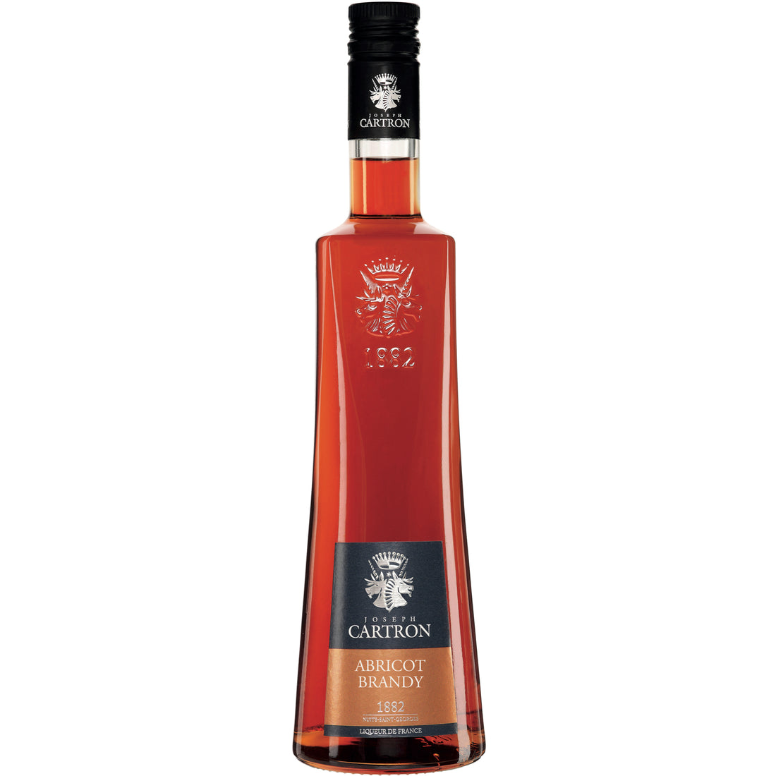 bouteille de face LIQUEUR D’ABRICOT BRANDY JOSEPH CARTRON