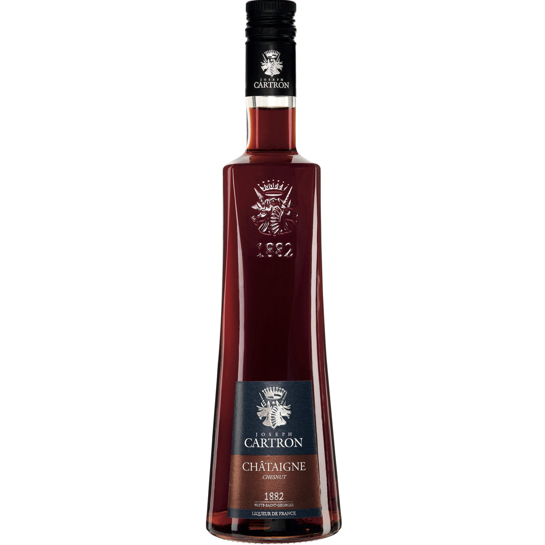 bouteille de face LIQUEUR DE CHÂTAIGNE JOSEPH CARTRON