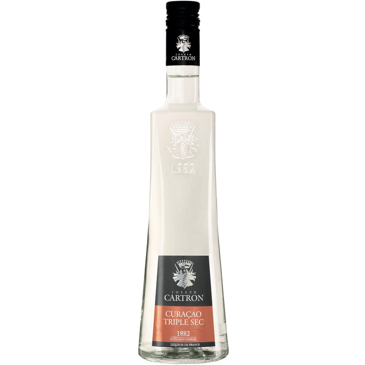 bouteille de face CURAÇAO TRIPLE SEC JOSEPH CARTRON