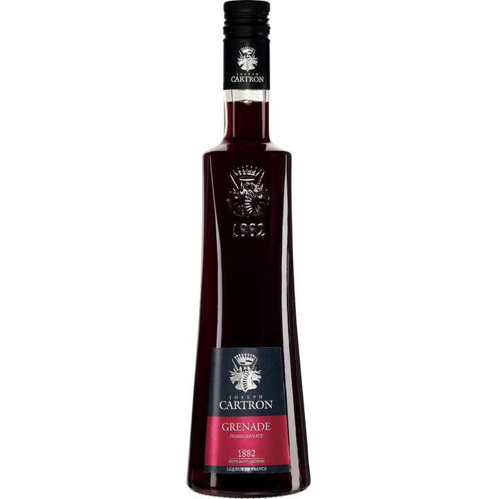 bouteille de face LIQUEUR DE GRENADE JOSEPH CARTRON