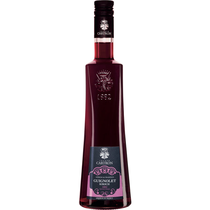 bouteille de face GUIGNOLET KIRSCH JOSEPH CARTRON