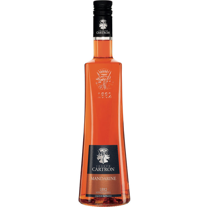 bouteille de face LIQUEUR DE MANDARINE JOSEPH CARTRON