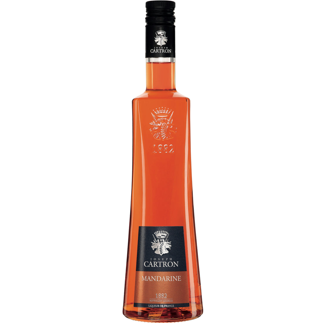 bouteille de face LIQUEUR DE MANDARINE JOSEPH CARTRON