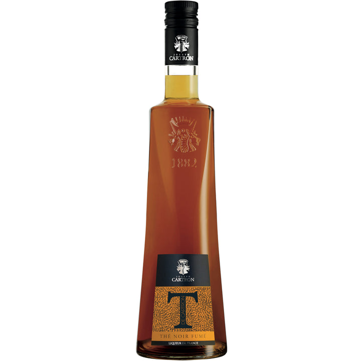 bouteille de face LIQUEUR DE THÉ NOIR FUMÉ JOSEPH CARTRON