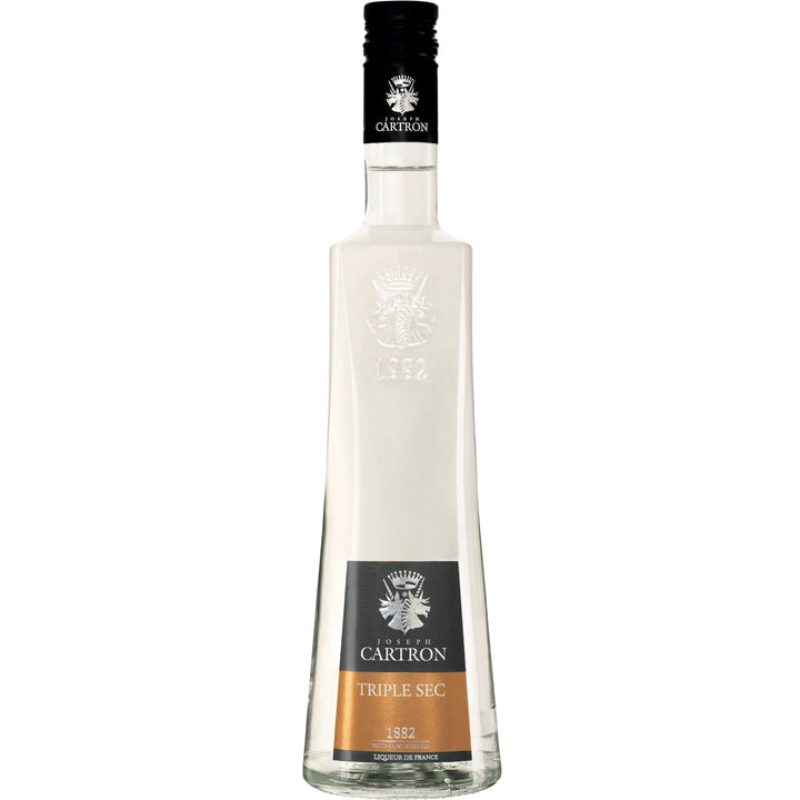 bouteille de face TRIPLE SEC JOSEPH CARTRON