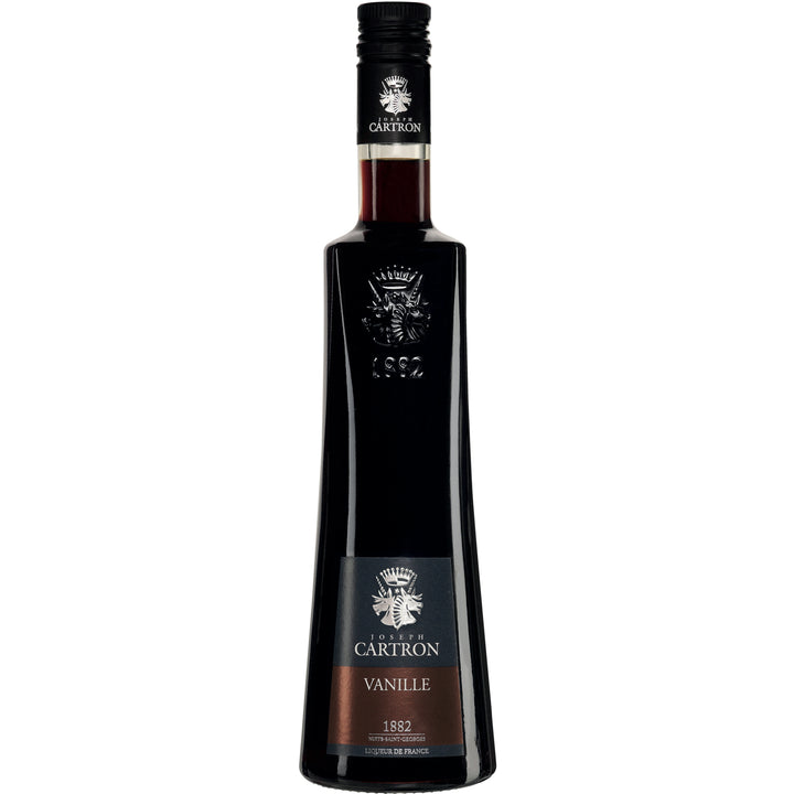 bouteille de face LIQUEUR DE VANILLE JOSEPH CARTRON
