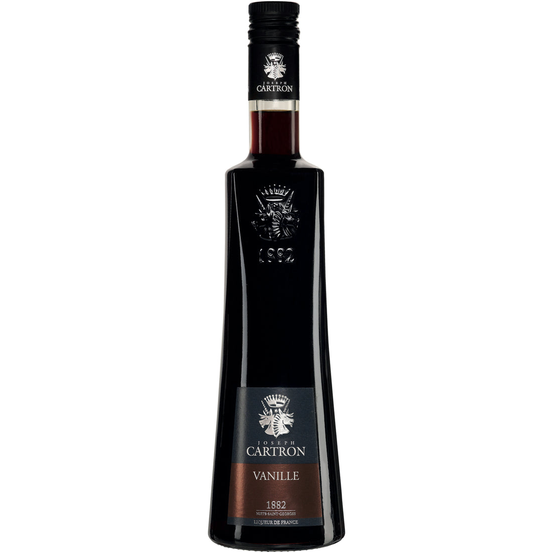 bouteille de face LIQUEUR DE VANILLE JOSEPH CARTRON